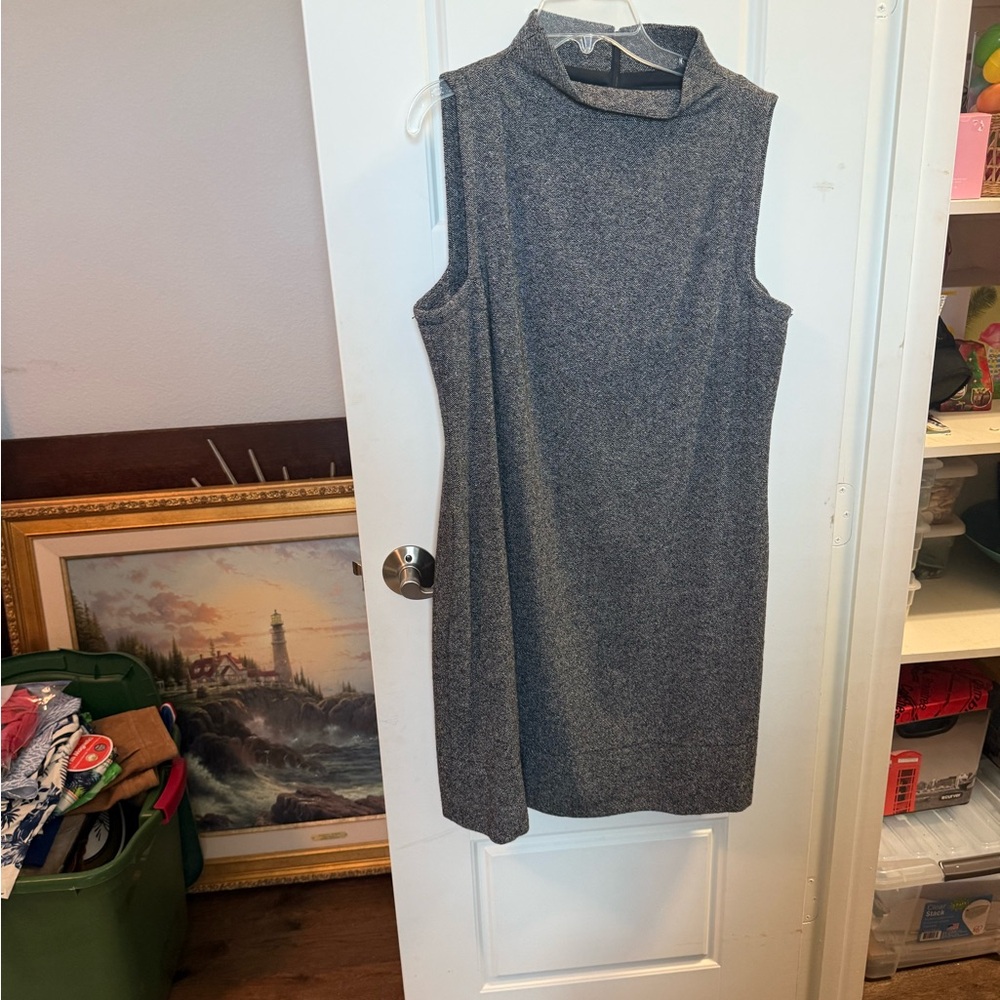 Banana Republic Black and White Dress